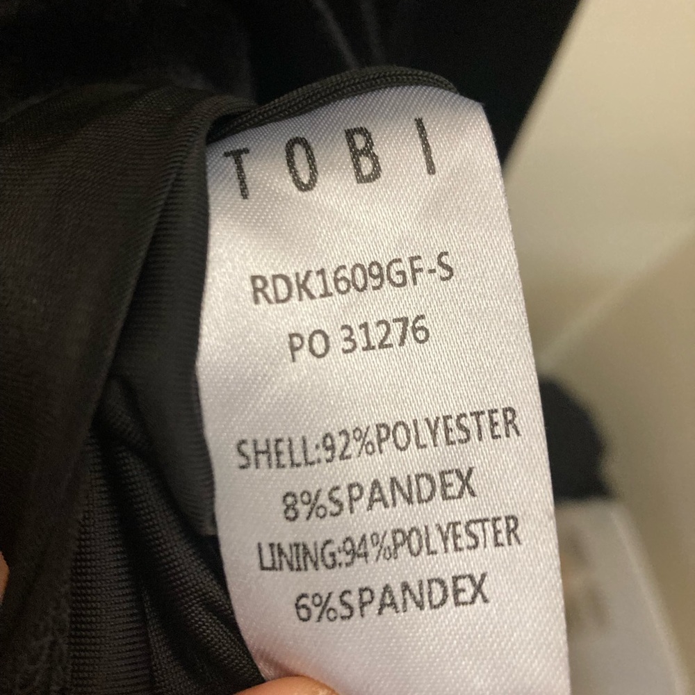 NWT Toni Velvet Mini Dress XS - Picture 6 of 9